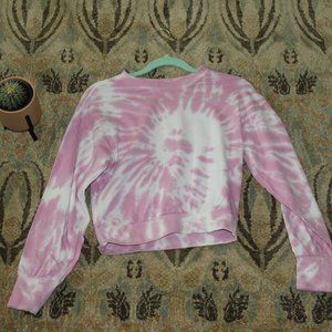 Light Pink Tie Dye Sweater